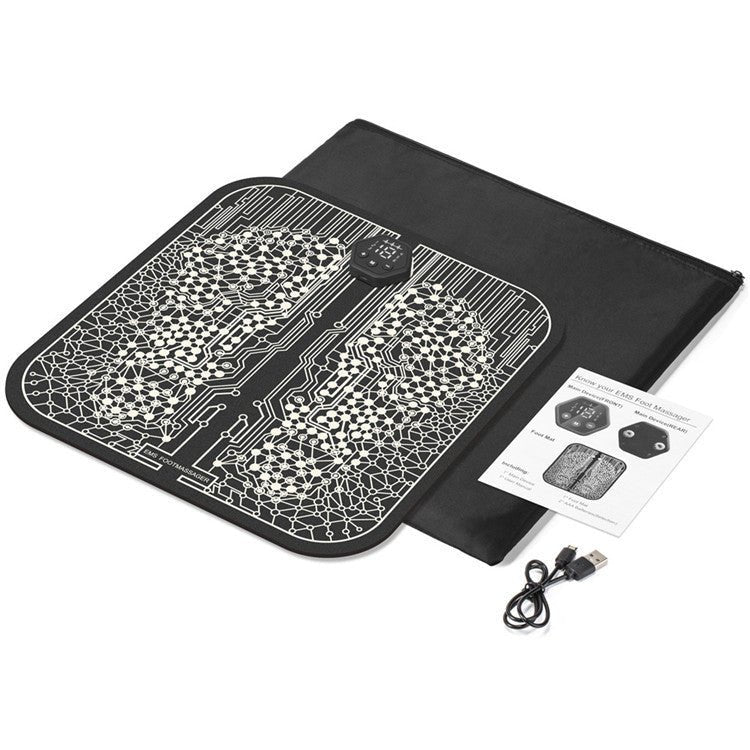 EMS Electric Foot Massager Mat for Circulation and Pain Relief - LifeSphere